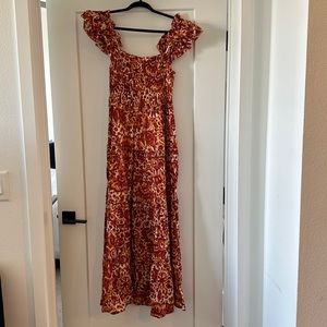 House of Harlow floral maxi dress size small *NEW WITH TAGS*